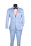 2 piece Jacquard print Slim Fit Suit