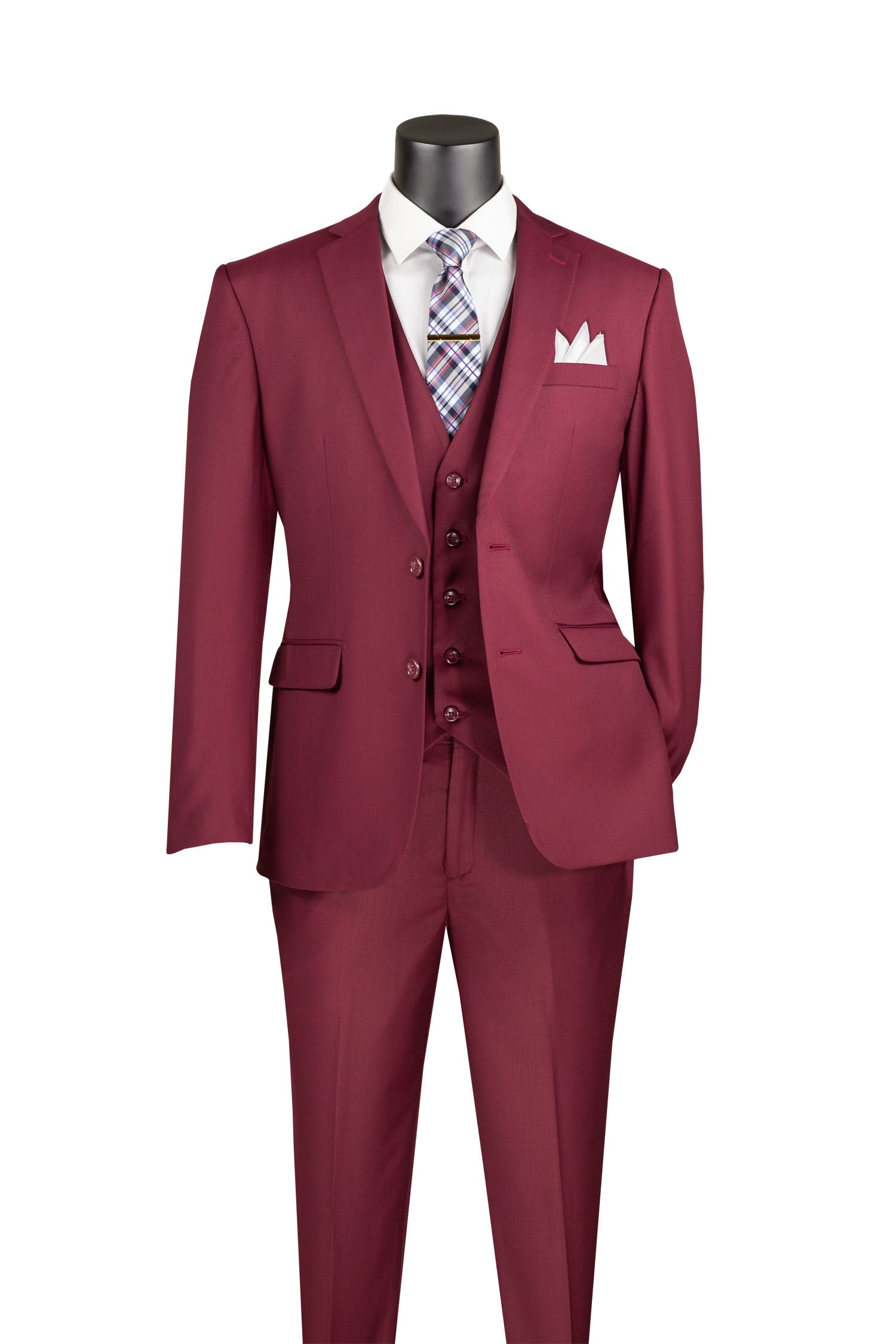 3 PC Men's Slim Fit Suit