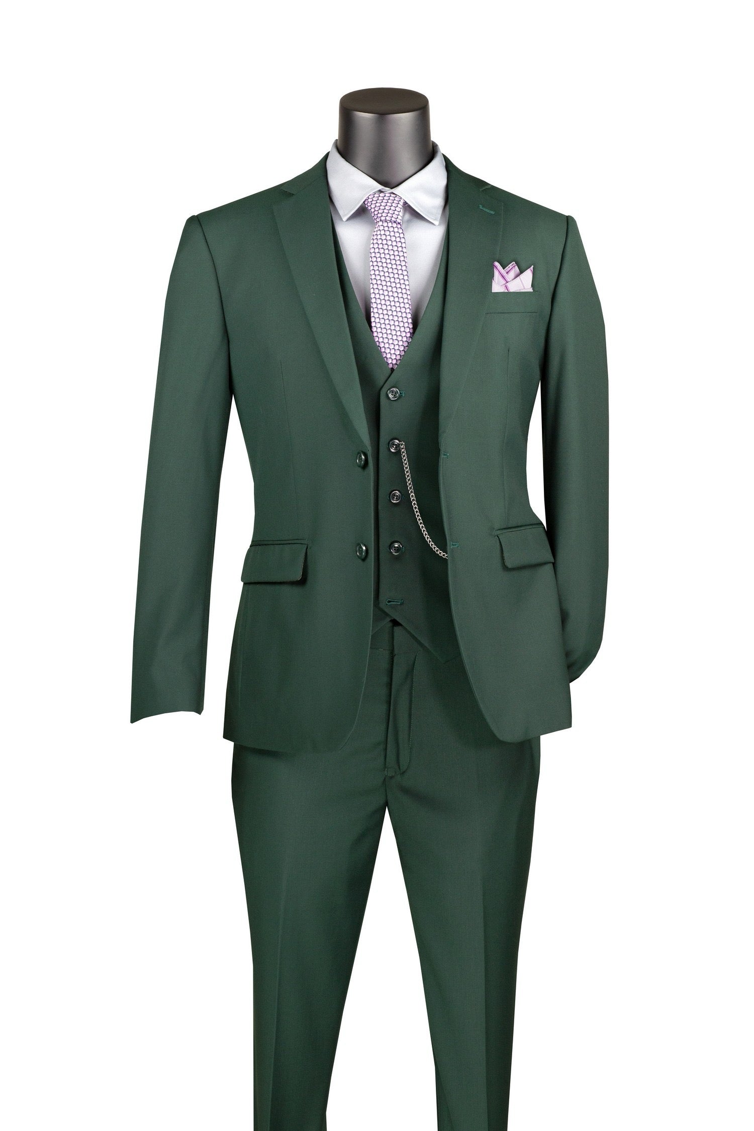 3 PC Men's Slim Fit Suit
