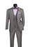 Men's 3-Piece Slim Fit Tuxedo Suit with Satin Trim — Jacket, Vest & Pants