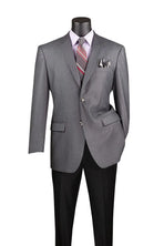 Men's Classic Regular Fit 2-Button Rayon Blazer M & R Clothing