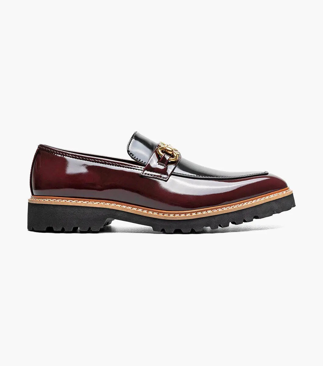 Stacy Adams Carabello Slip On Horsebit Patent Leather Slip On M & R Clothing