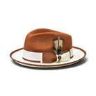 PRESTON 2-tone Fedora by Bruno Capello M & R Clothing  M & R Clothing Mens-Hats