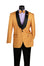 Men's Regular Fit Floral Jacquard Blazer with Bow Tie