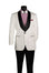 Men's Regular Fit Floral Jacquard Blazer with Bow Tie