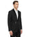 2-Piece Side Buckle Tuxedo with Velvet Lapel