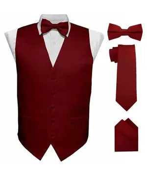 Solid Vest Sets M & R Clothing