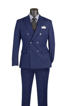 2 Piece Double Breasted Slim Fit Flex Suit M & R Clothing
