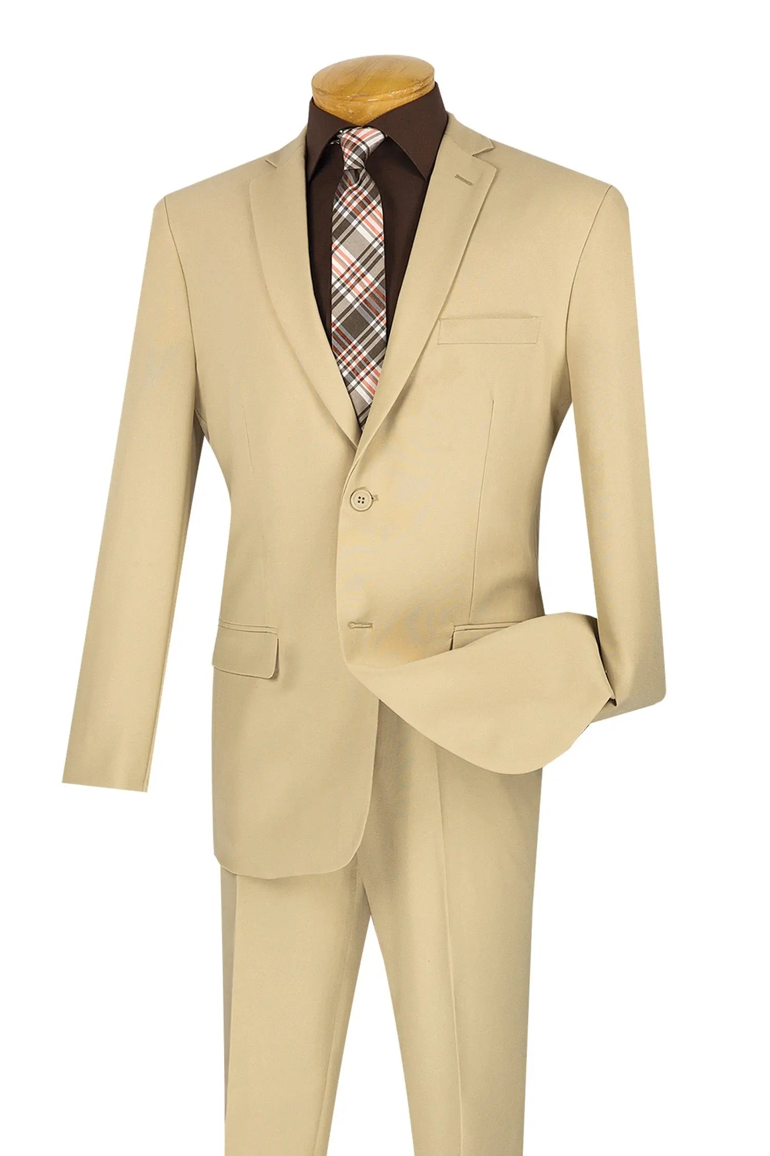 2-Piece Basic Slim Fit M & R Clothing  M & R Clothing Mens-Suits