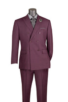 Double Breast Glen Plaid Suit M & R Clothing  M & R Clothing