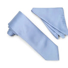Stacy Adams Heavy Satin Tie and Pocket Square Set Stacy Adams  M & R Clothing Mens-Accessories