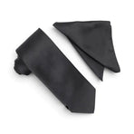 Stacy Adams Heavy Satin Tie and Pocket Square Set Stacy Adams  M & R Clothing Mens-Accessories
