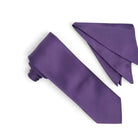 Stacy Adams Heavy Satin Tie and Pocket Square Set Stacy Adams  M & R Clothing Mens-Accessories