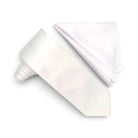 Stacy Adams Heavy Satin Tie and Pocket Square Set Stacy Adams  M & R Clothing Mens-Accessories