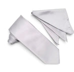 Stacy Adams Heavy Satin Tie and Pocket Square Set Stacy Adams  M & R Clothing Mens-Accessories