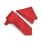 Stacy Adams Heavy Satin Tie and Pocket Square Set Stacy Adams  M & R Clothing Mens-Accessories