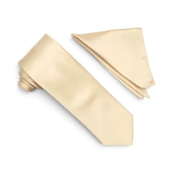 Stacy Adams Heavy Satin Tie and Pocket Square Set Stacy Adams  M & R Clothing Mens-Accessories