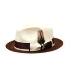 PRESTON 2-tone Fedora by Bruno Capello M & R Clothing