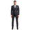 Men's Skinny-Fit Solid 3pc Suit