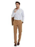 2-Piece Slim Fit Pinstripe Double Breast Suit Tazzio
