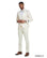 Men's 3-Piece Floral Jacquard Tuxedo Suit – Shawl Lapel with Satin Pants