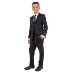 Perry Ellis Boy's 5pc Solid Suit Perry Ellis