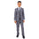 Perry Ellis Boy's 5pc Solid Suit