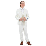 Perry Ellis Boy's 5pc Solid Suit Perry Ellis