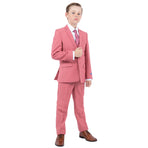 Perry Ellis Boy's 5pc Solid Suit Perry Ellis