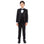 Perry Ellis Boy's 5-Piece Solid Tuxedo Suit