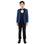 Perry Ellis Boy's 5-Piece Solid Tuxedo Suit
