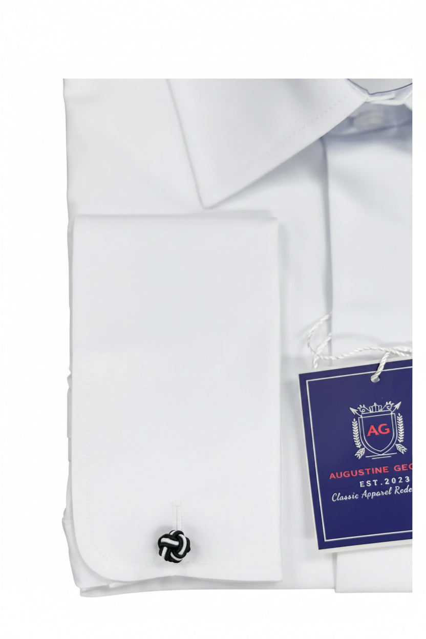 Regular Fit French Cuff Men's Dress Shirt M & R Clothing
