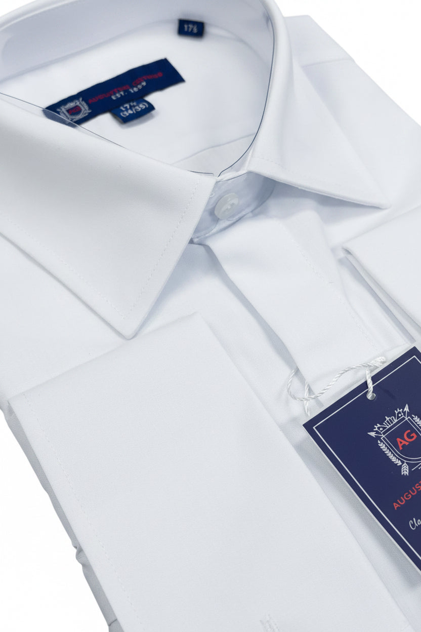 Regular Fit French Cuff Men's Dress Shirt M & R Clothing