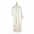 Men’s Cassock Style Clergy Robe with Stole M & R Clothing  M & R Clothing Clergy