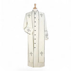 Men’s Cassock Style Clergy Robe with Stole M & R Clothing  M & R Clothing Clergy