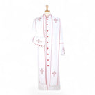 Men’s Cassock Style Clergy Robe with Stole M & R Clothing  M & R Clothing Clergy