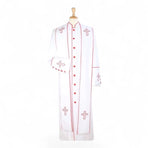 Men’s Cassock Style Clergy Robe with Stole M & R Clothing  M & R Clothing Clergy