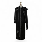 Men’s Cassock Style Clergy Robe with Stole M & R Clothing  M & R Clothing Clergy