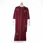 Men’s Cassock Style Clergy Robe with Stole M & R Clothing  M & R Clothing Clergy
