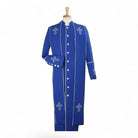 Men’s Cassock Style Clergy Robe with Stole M & R Clothing  M & R Clothing Clergy