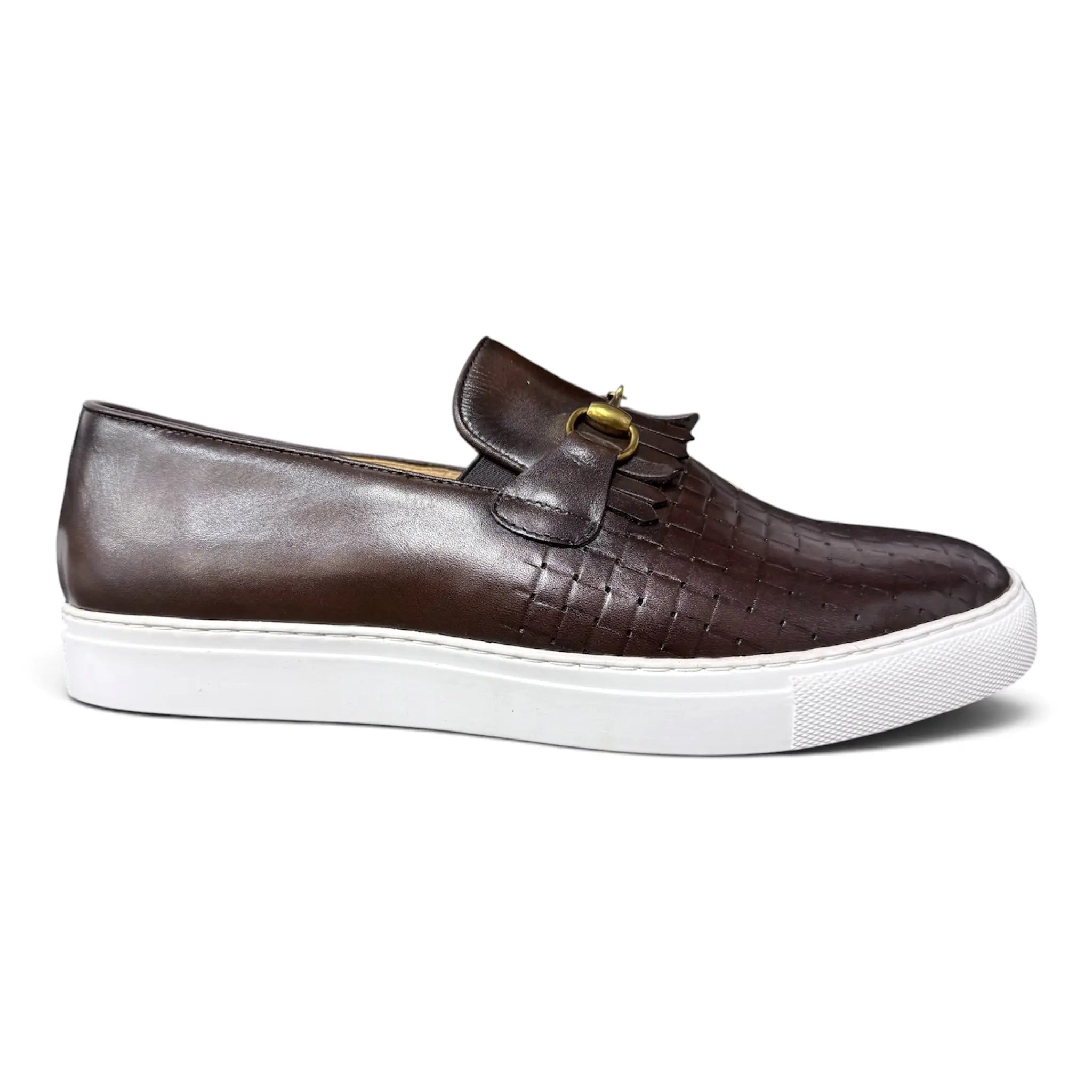 The Taylor Augustino Horese Bit Buckle Loafer Augustino  M & R Clothing Mens-Shoes