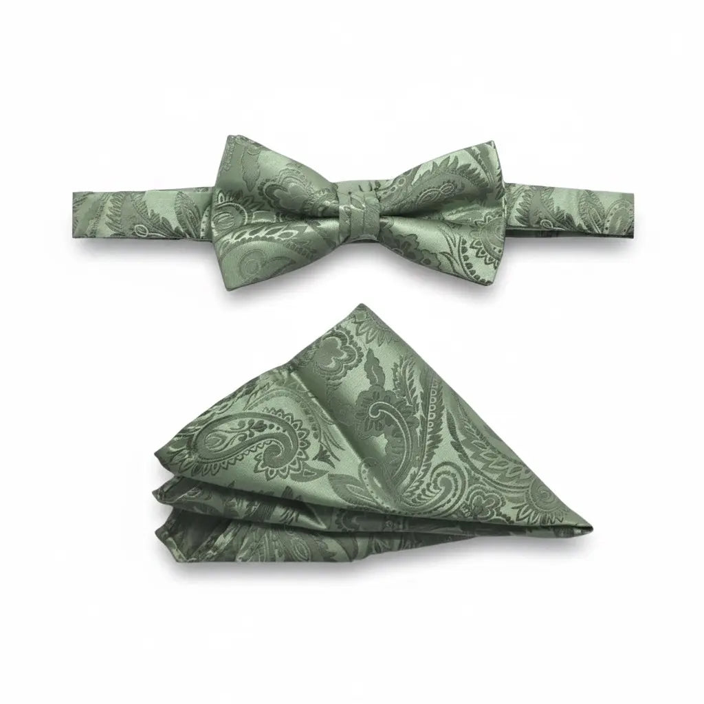Stacy Adams Paisley Bow Tie Set Stacy Adams  M & R Clothing Mens-Accessories