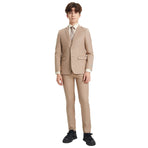 Stacy Adams Boy's 5pc Solid Suit Stacy Adams