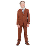 Stacy Adams Boy's 5pc Solid Suit Stacy Adams