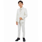 Stacy Adams Boy's 5pc Solid Suit Stacy Adams