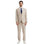 Men's Stacy Adams Hybrid-Fit 3pc Suit Set, Jacket Vest and Pants