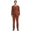 Men's Stacy Adams Hybrid-Fit 3pc Notch Lapel Suit Set, Jacket Vest and Pants