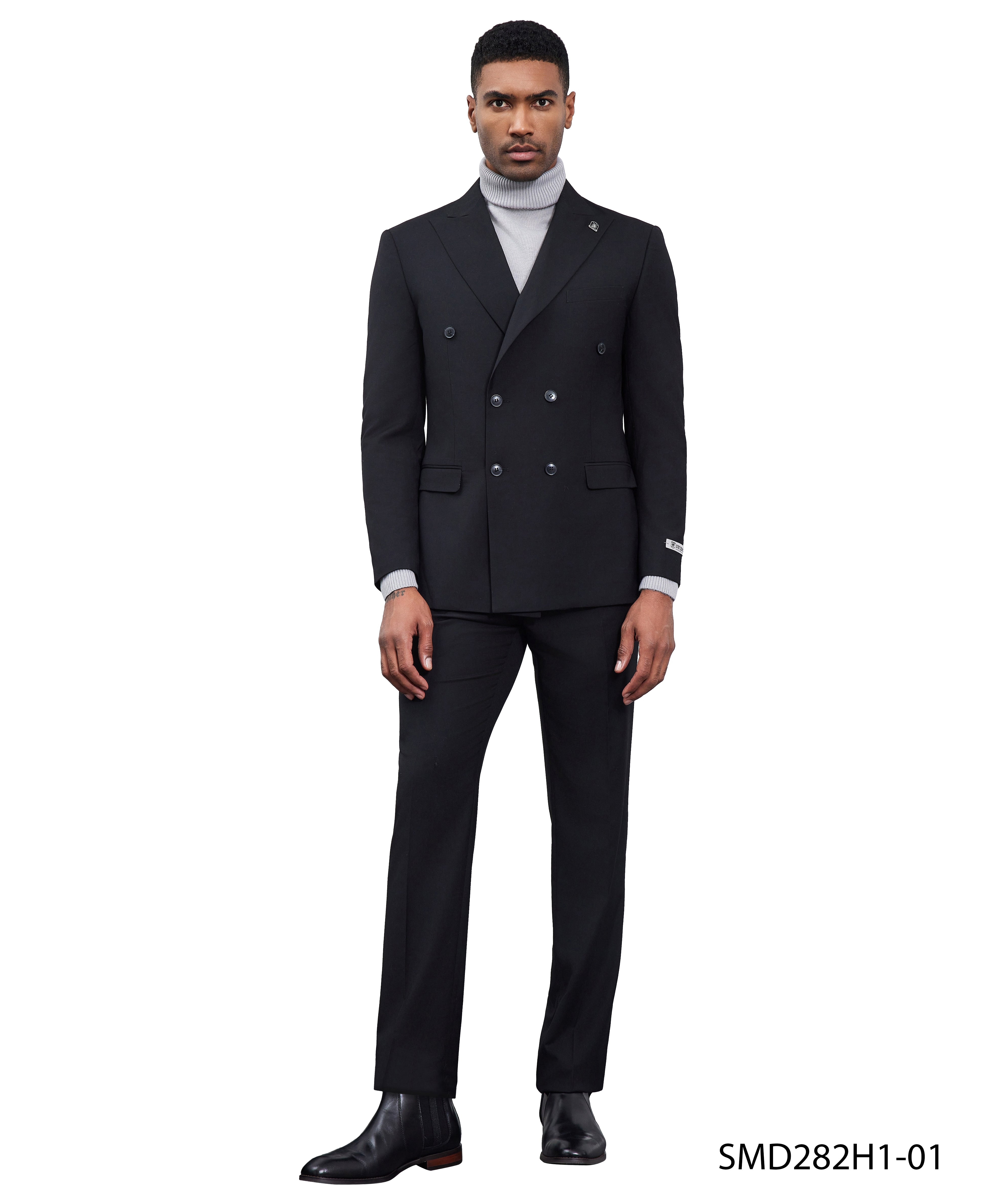 Double Breasted Men's Suit by Stacy Adams