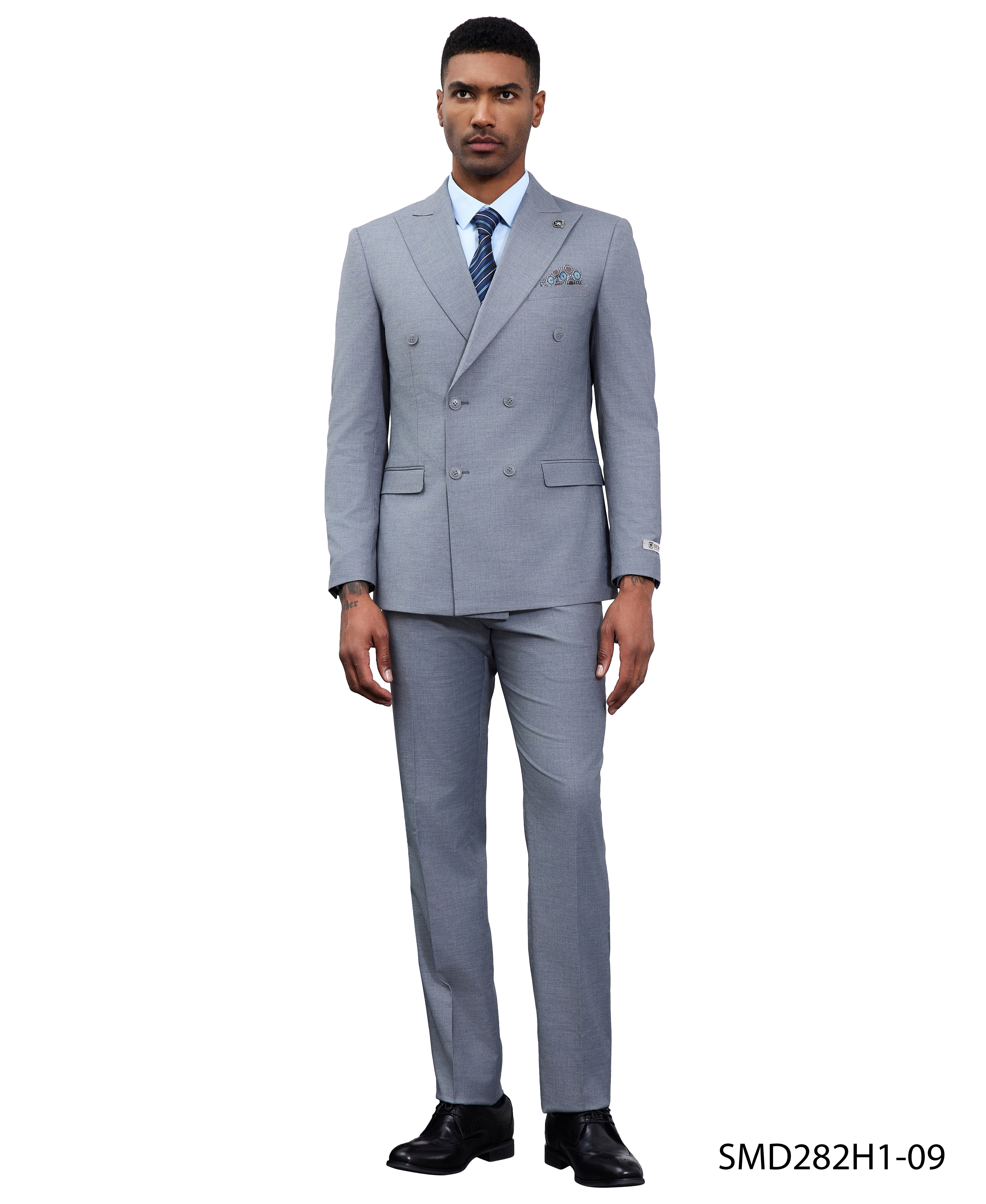Double Breasted Men's Suit by Stacy Adams