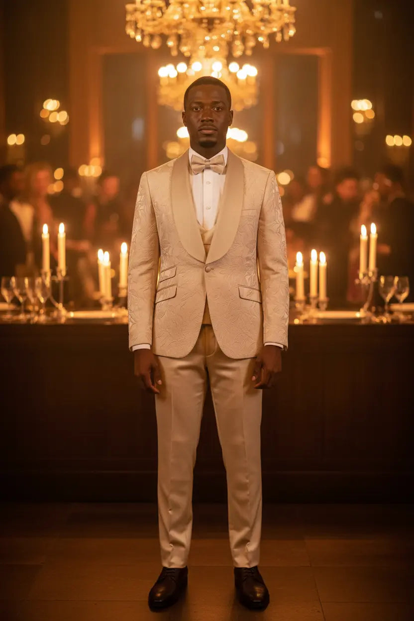 Double Breasted Vest Suit – Lifestyle